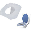Бумажные гигиенические подкладки на сиденье унитаза, 100 шт, белый - 2