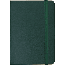 Блокнот "A5-001", А6, 80 листов, темно-зеленый