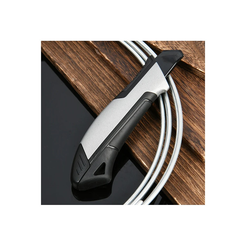 Нож универсальный "Deli DL4256", 18 мм, усиленный - 4