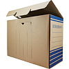 Коробка архивная "Koroboff", 327x200x240 мм, бурый, синий - 2