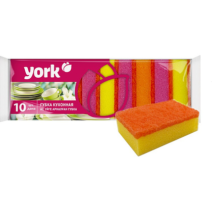 Губка кухонная для мытья посуды "York Maxi" - 2