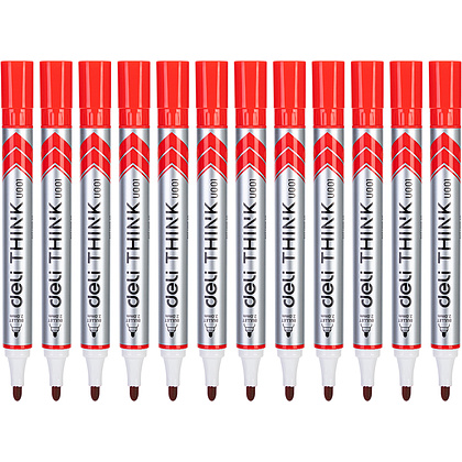 Маркер для доски "Think U001", красный - 3