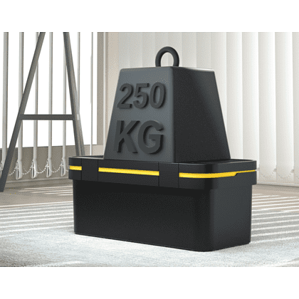 Ящик для инструмента Deli "DL432819", 675х485х428 мм (19"), пластмасса - 3