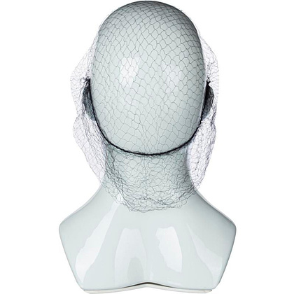 Сетка одноразовая для волос, черный, 100 шт/упак - 3