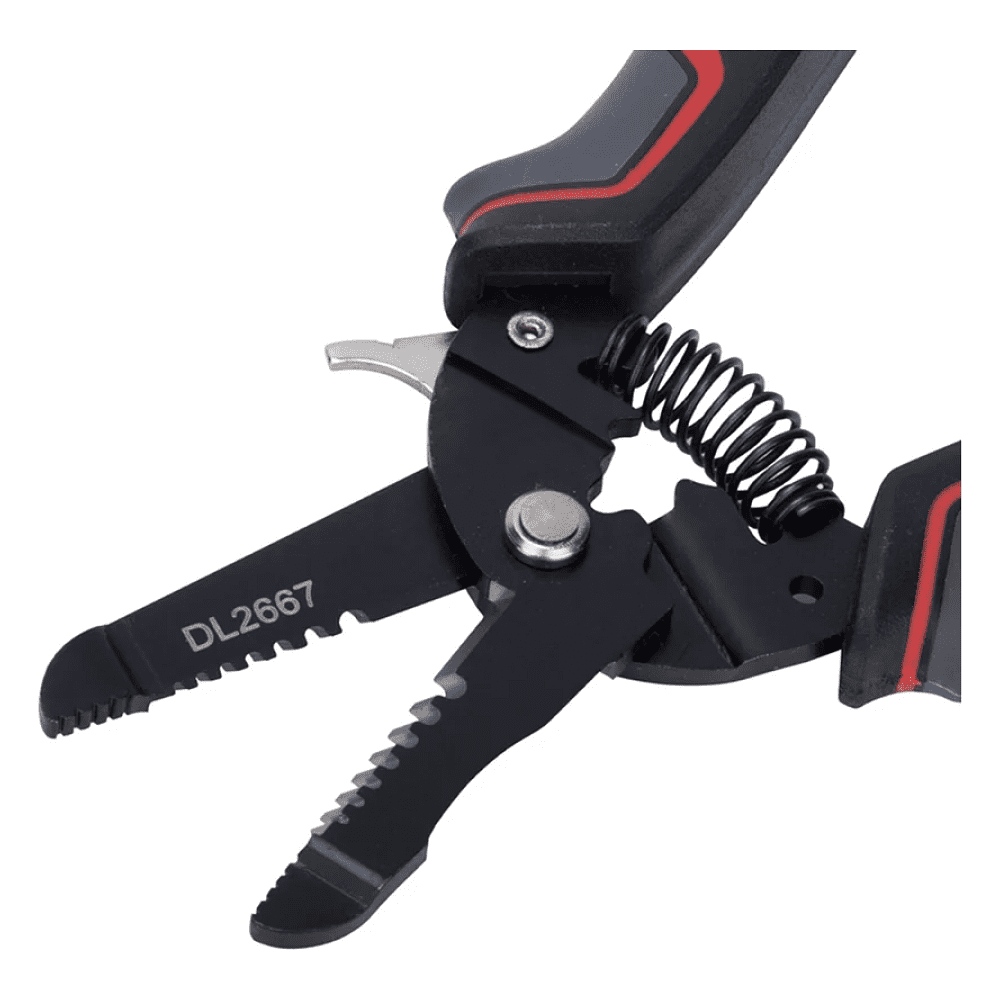 Инструмент для снятия изоляции Deli RS EDL2667, 180 мм, 0.6 - 2.6 мм - 11