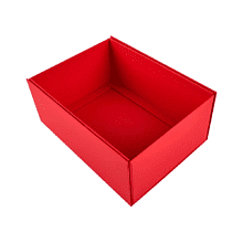 Коробка картонная, 220х160х95 мм, красный