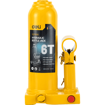 Домкрат бутылочный Deli YS EDQ71006, 6 т