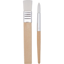 Кисть "Цветик", синтетика, набор 2 шт.