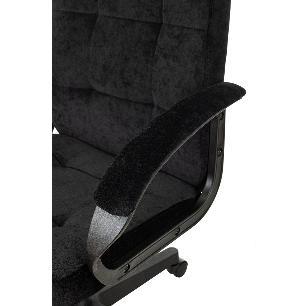 Кресло для руководителя Бюрократ "CH 002 Fabric", ткань, пластик, черный - 5