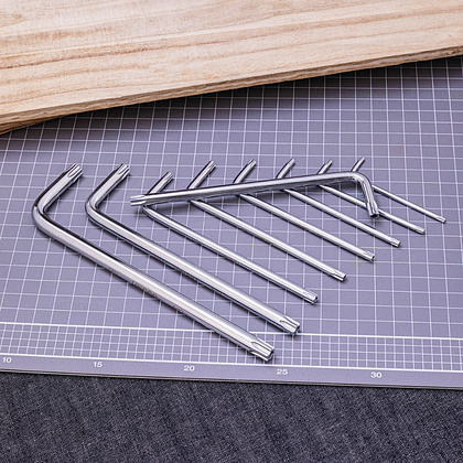 Набор ключей Г-образных Deli YS EDL3091 T10-T50, 9 шт. - 4