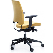Кресло для персонала Profim "Arca 21SL P54PU", пластик, ткань, желтый