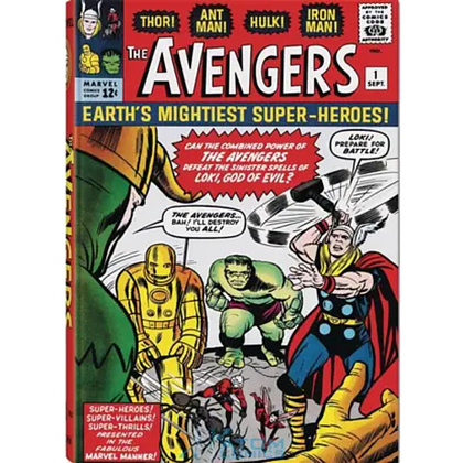 Книга на английском языке "Marvel Comics Library, Avengers,1963-1965", Kurt Busiek