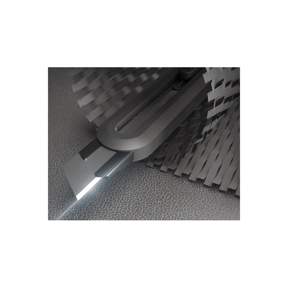 Набор ножей строительных Deli HS EHT4003, 3 шт (ножи 9мм/18мм/трапеция), Soft Touch, черный - 3