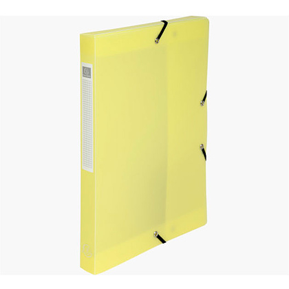 Папка на резинках "Chromaline Pastel", A4, 25 мм, пласт., ассорти - 8