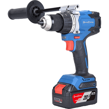 Аккумуляторная дрель-шуруповерт DongCheng DCJZ06-13 (TYPE FK), 20 В, без аккумулятора и зарядного устройства - 3