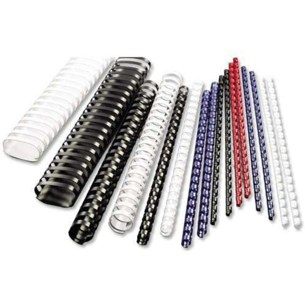 Пружины для перфопереплета, 8 мм, белый (100шт)