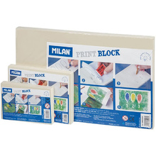 Блок для линогравюры "Milan", 7,2x11,5 см, резина