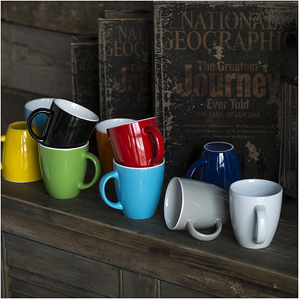 Кружка "Anna", керамика, 310 мл, черный - 2