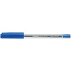 Ручка шариковая "Tops M", 0.5 мм, прозрачный, стерж. синий - 3