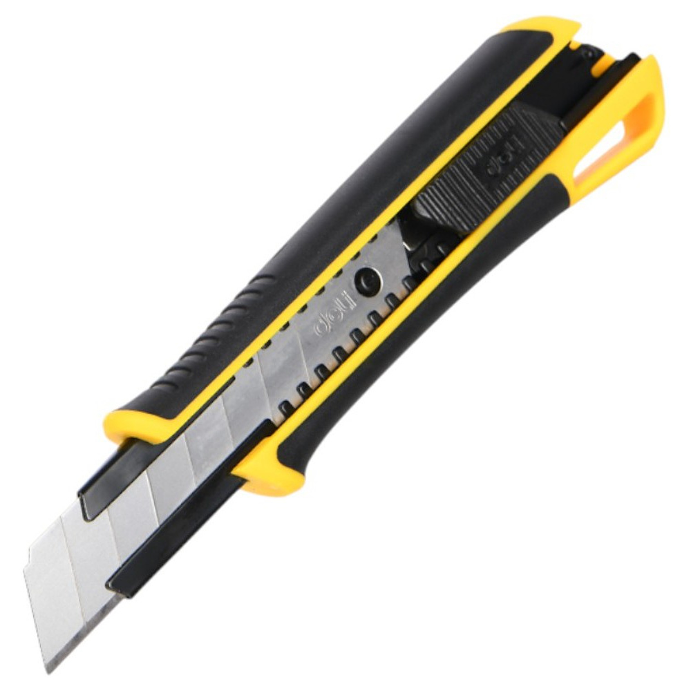 Нож универсальный "Deli DL003H", 18 мм, усиленный