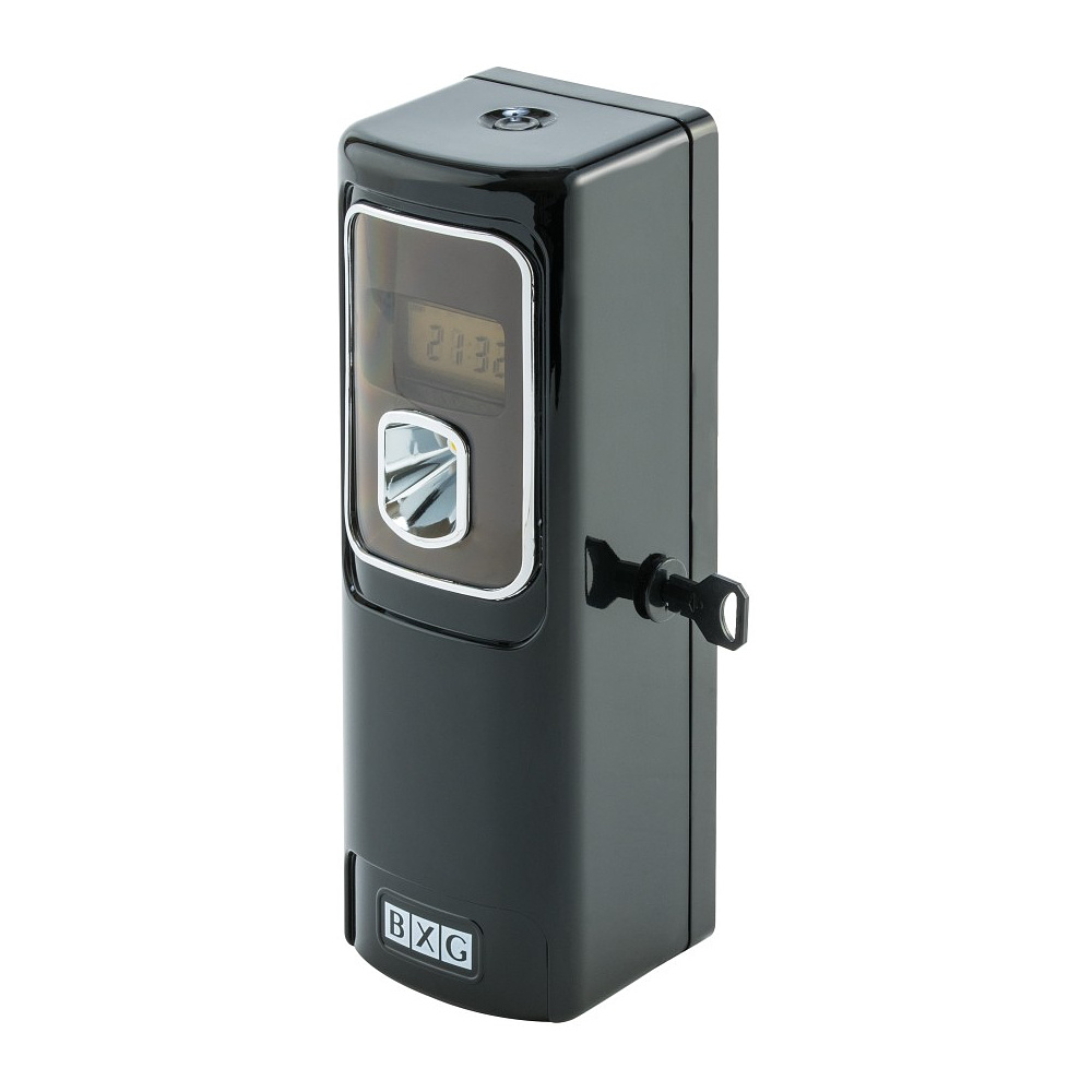 Диспенсер для аэрозольного освежителя воздуха BXG-AR-6006B, электронный, черный