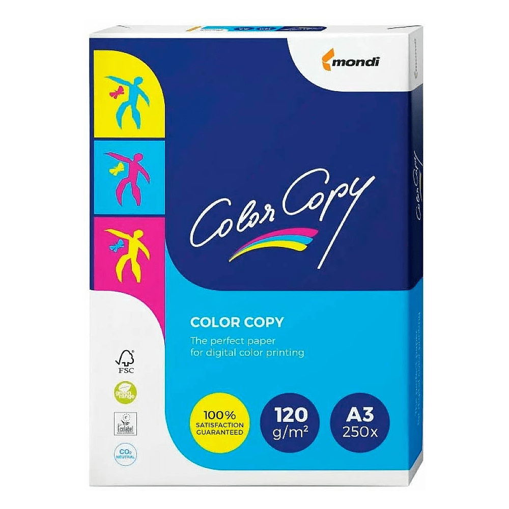 Бумага "Color Copy" A3, 250 листов, 120г/м