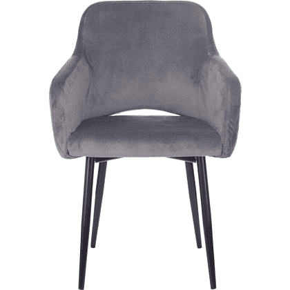 Кресло "Бюрократ CH-380F", ткань, серая жемчужина, каркас металл, корпус черный - 2