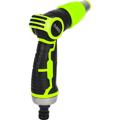 Пистолет-распылитель Deli GS EDL8072, 3 функции, быстросъем, бескурковый, черный, зеленый - 3
