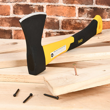 Топор Deli YS EDL5708, 0,6 кг, фибергласовая рукоятка - 5