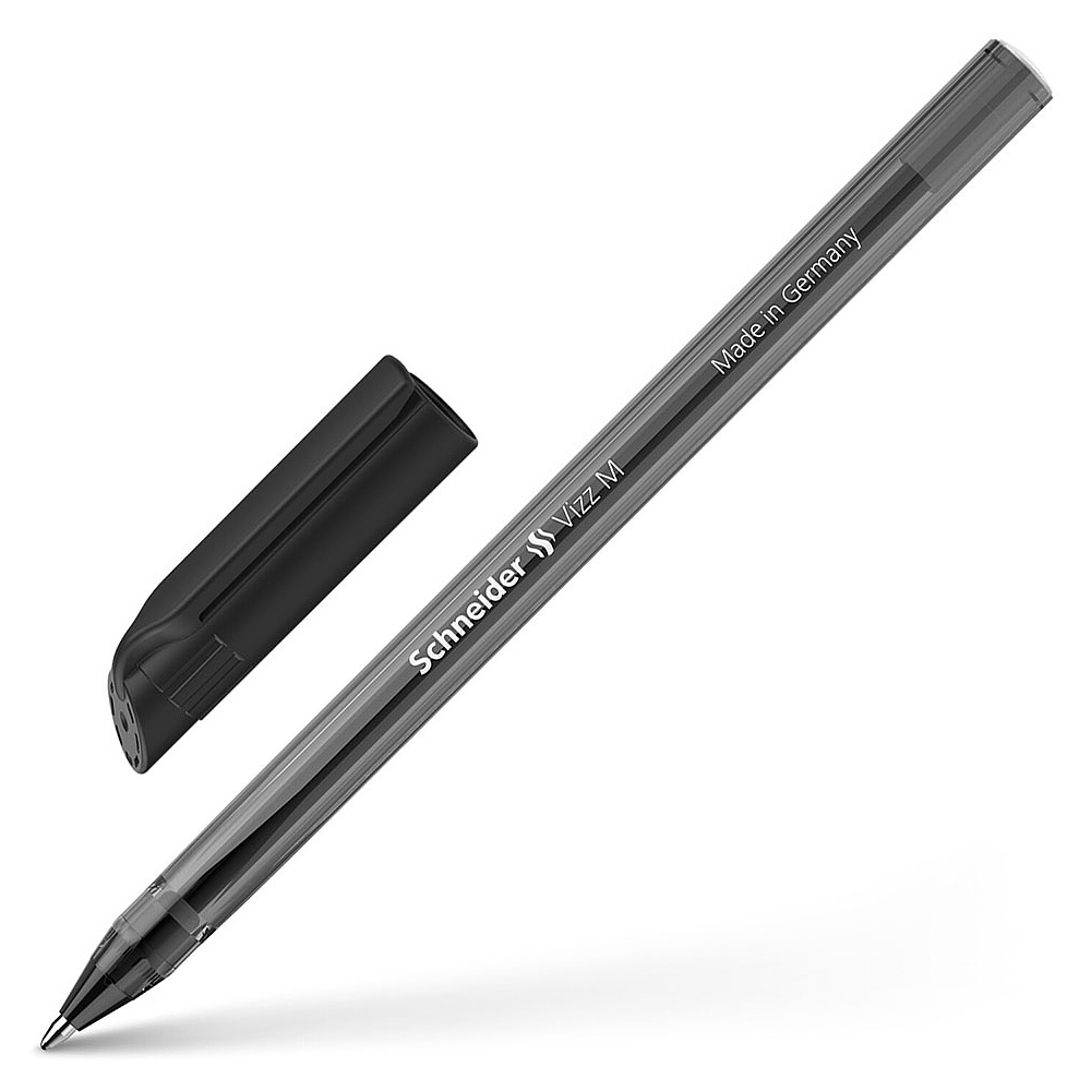 Ручка шариковая  "Schneider Vizz M", черный, стерж. черный
