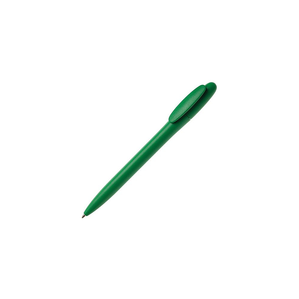 Ручка шариковая автоматическая "Bay MATT", 1.0 мм, зеленый, стерж. синий