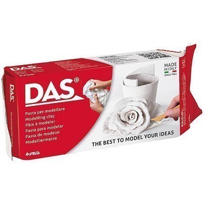 Паста для моделирования "DAS", 500 г, белый