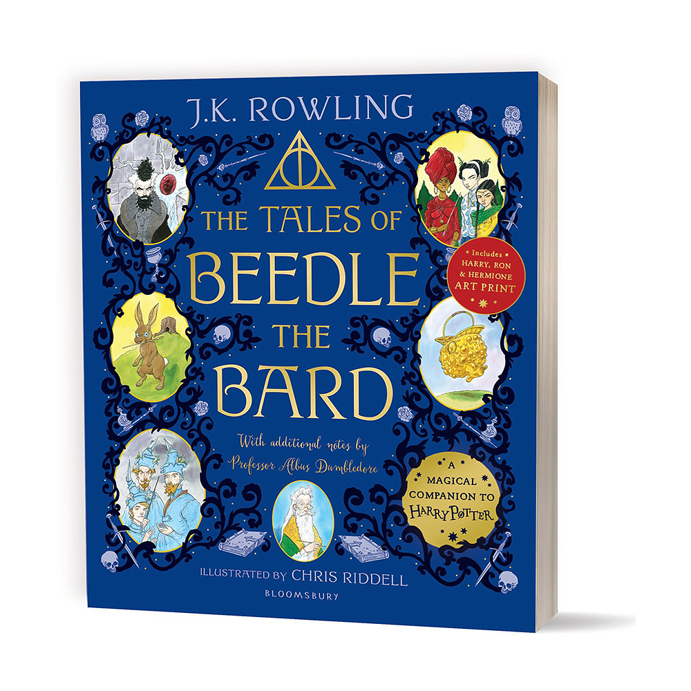 Книга на английском языке "The Tales of Beedle the Bard", J.K. Rowling, Illustr. Chris Riddell, -30% - 6