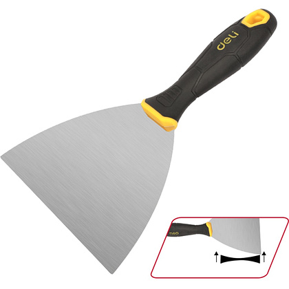 Шпатель нержавеющий 150 мм Deli YS EDL-HD6, 2-х компонентная ручка - 2
