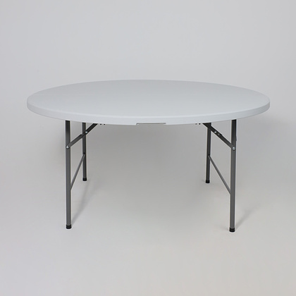 Стол складной Table AKS тип 10, 1520х1520х740 мм, пластик, белый - 7