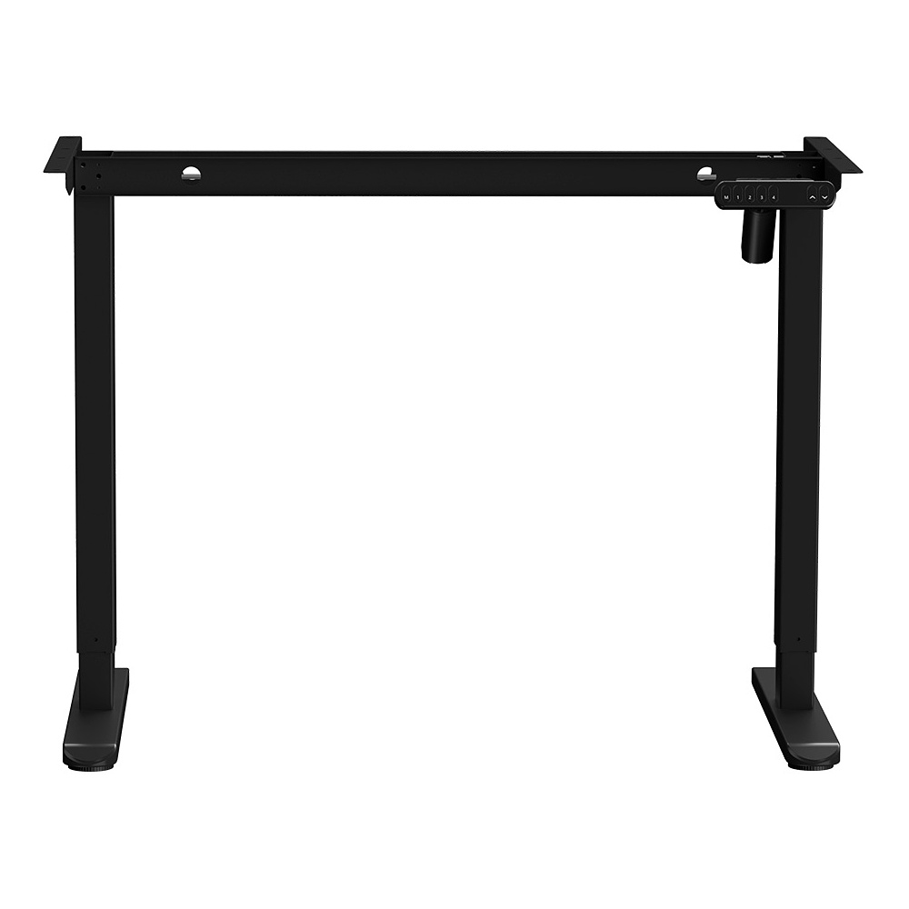 Стол с электроприводом WellDesk Basic 1200x675х18 черный/дуб стирлинг (9191456+9197777) - 3