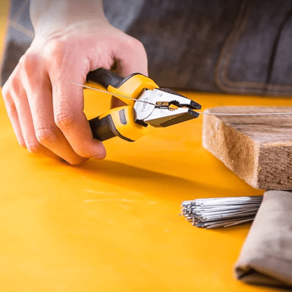 Плоскогубцы Deli YS EDL2006Z, 160 мм, 2-х компонентные рукоятки - 8