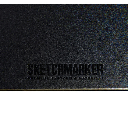 Скетчбук "Волнение", Валерий Шкарубо, 21x14.8 см, 80 листов, нелинованный, черный пейзаж - 6