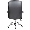 Кресло для руководителя "Бюрократ T-9908AXSN-AB", кожа, хром, черный - 4