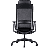 Кресло для руководителя SitZone E-VL002A, сетка, ткань, пластик, черный, -30% - 5