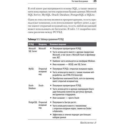 Книга "SQL. Pocket guide, 4-е изд.", Элис Жао - 13