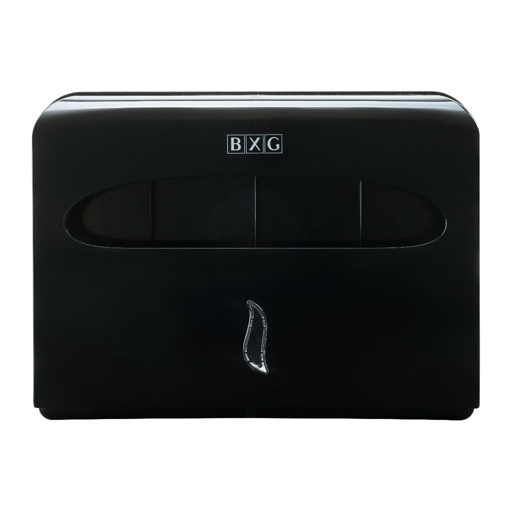 Диспенсер BXG-CD-8009В для бумажных покрытий на унитаз, черный - 4