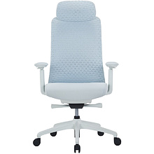 Кресло эргономичное SitZone CH-531A -BS ткань, пластик, белый