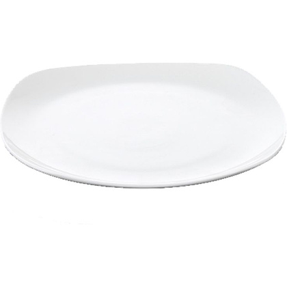Тарелка десертная, фарфор, белый - 2