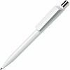 Ручка шариковая автоматическая "Dot B CR", 1.0 мм, белый, стерж. синий - 3