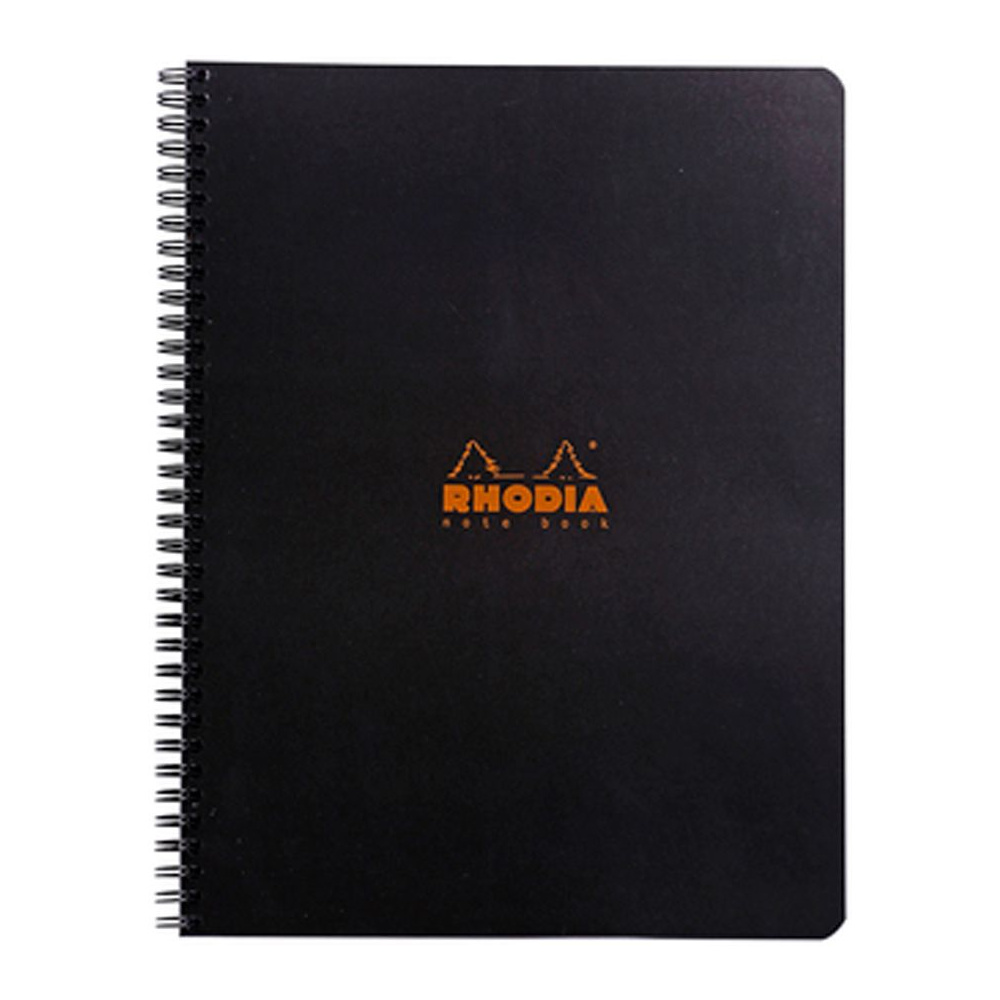 Блокнот "Rhodia", А4+, 80 листов, клетка, черный