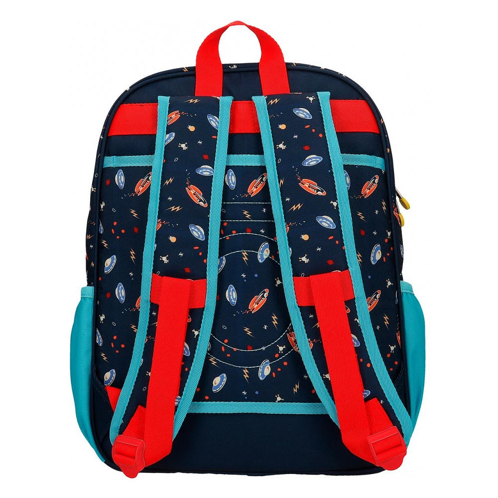 Рюкзак школьный Enso "Outer space" L, синий, черный - 2