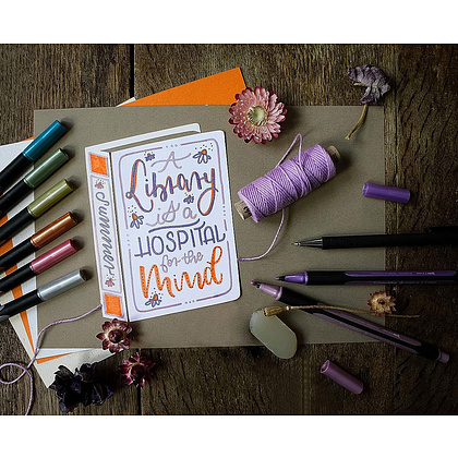 Набор ручек капиллярных Schneider "Paint-It 020", 8 шт, ассорти металлик - 4