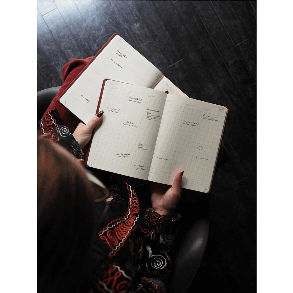 Еженедельник датированный "Rhodia", 80 листов, зеленый, 2026 - 2