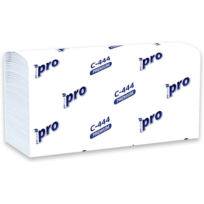 Полотенца бумажные PROtissue, Z - сложение, 150 листов, 2 слоя, Instant, 100% целлюлоза - 2